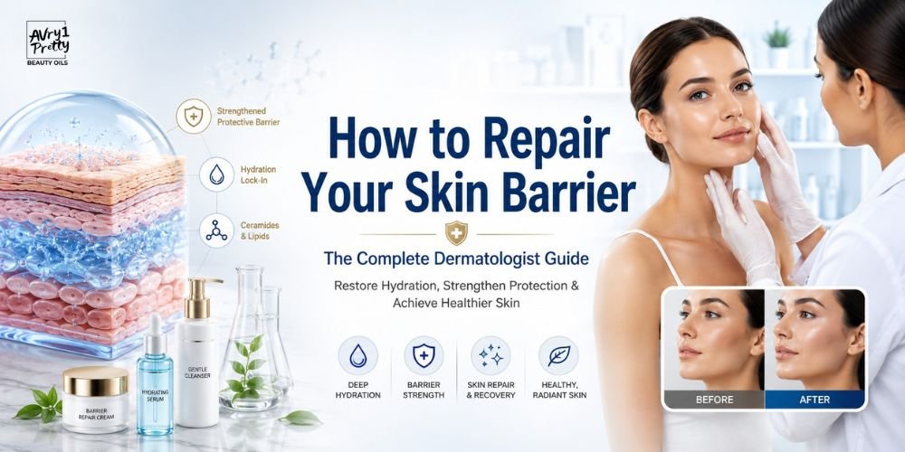 How to Repair Your Skin Barrier: The Complete Dermatologist Guide - Avry1 Pretty Beauty Oils