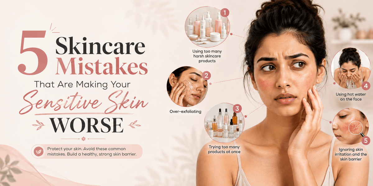 5 Skincare Mistakes That Are Making Your Sensitive Skin Worse - Avry1 Pretty Beauty Oils