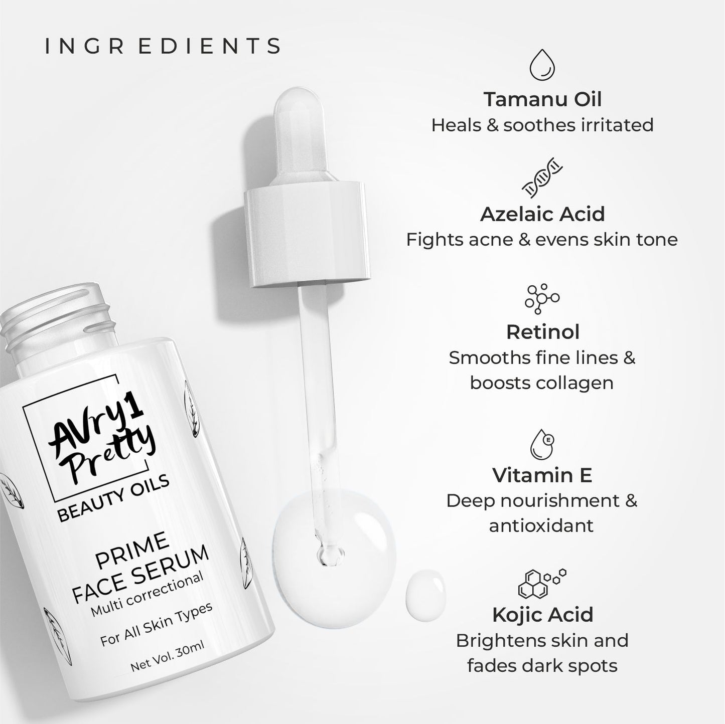 Avry1 Pretty Prime Face Serum