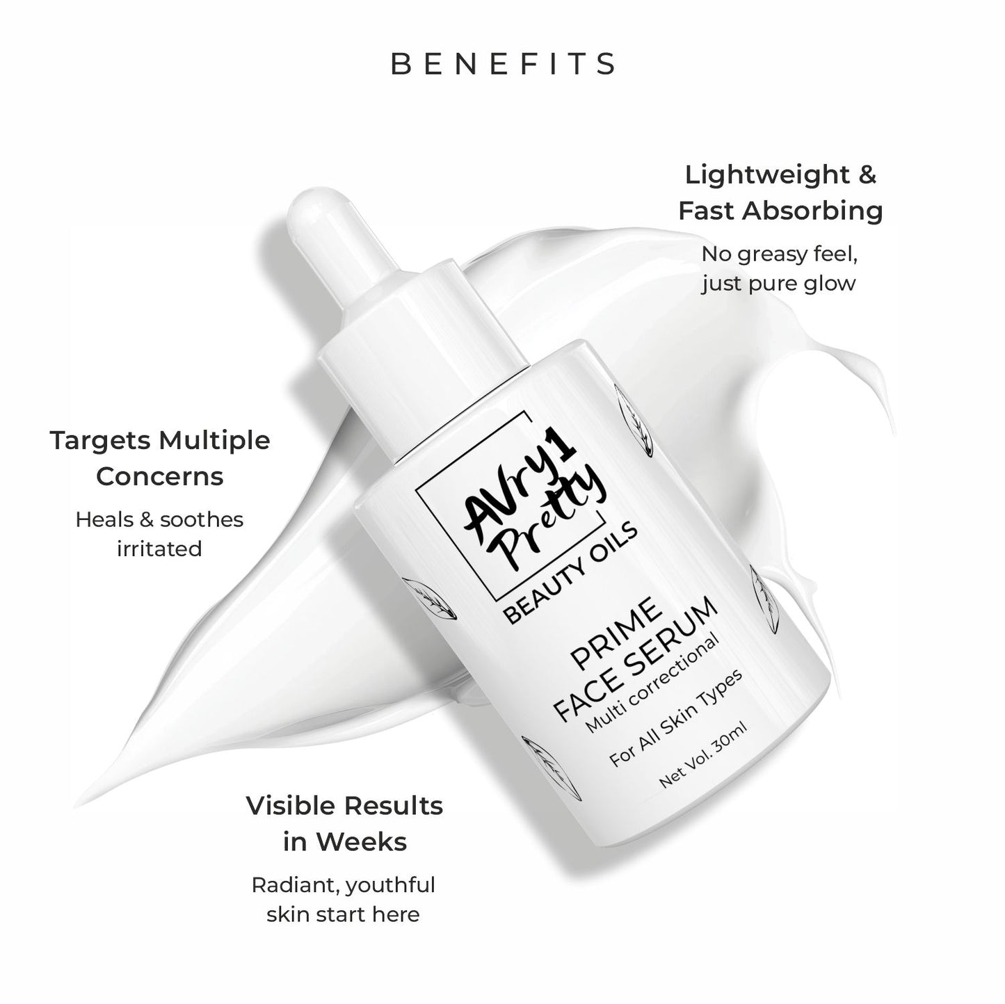 Avry1 Pretty Prime Face Serum Benefits