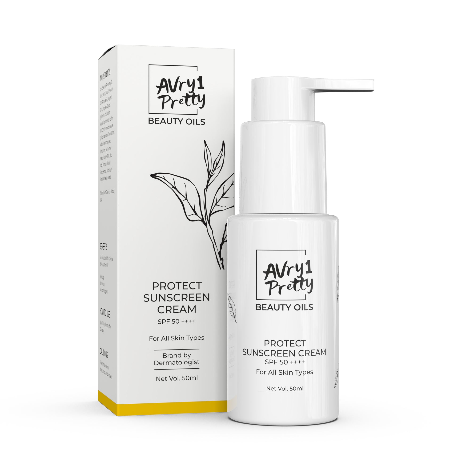Avry1 Pretty Protect Sunscreen Cream