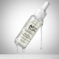 Skincare dropper bottle with 'AVry1 Pretty' pristine face and hair oil branding on a gray background